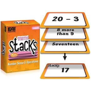 EAI Education Math Stacks Number Sense & Operations Game: الصفوف 1-2