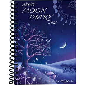 Astrocal Moon Diary 2025 Datebook Calendar Personal Organiser