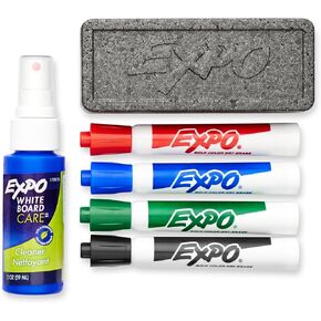 Expo Original Prase Set ، طرف إزميل ، ألوان متنوعة ، 6 قطع