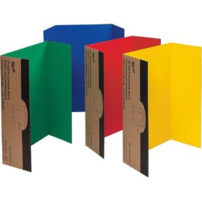 Spotlight Corrugated Presentation Display Boards, 48 x 36, Assorted (Case of 4)