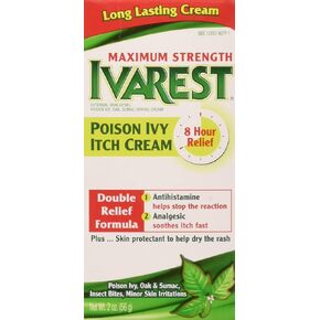 Ivarest 8 Hour Maximum Strength Anti - Itch Cream - 2 Oz