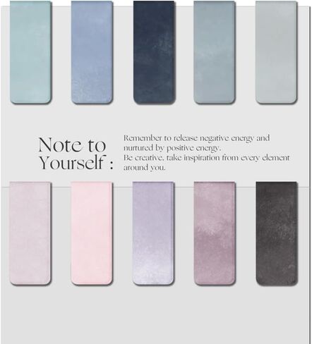 2024 New Magnetic Bookmarks, 10 Beautifully Designed, Durable, Strongly Magnetic, Perfect Bookmarks for Men and Women, Students and Offices. in Saudi Arabia