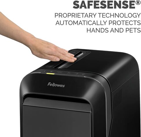 Fellowes Powershred LX22M 20-Sheet Micro Cut Paper Shredder (5263501) and Powershred Performance Paper Shredder Lubricant Sheets in Saudi Arabia