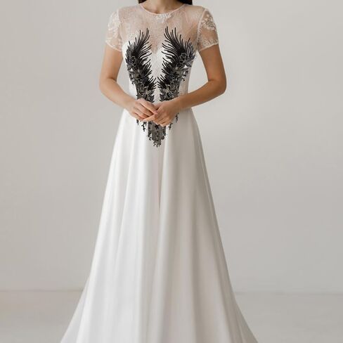 MAYJOYDIY Black Beaded Sequins Flower Lace Applique 3D Floral Embroidery Sew on Patches Flower Beaded Lace Trim Gold Sequin Lace Ribbon for Headpiece Clothing Bridal Accessories Supply Craft DIY in Kuwait