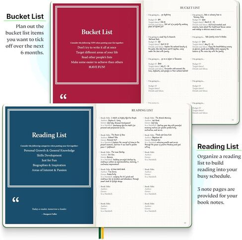 Roterunner Hardcover Purpose Planner Notebook B5 7.5 x 9.8 Undated Daily Planner 2024-2025 Daily Weekly and Monthly Productivity Planner Life Planner ADHD Planner for Adults Self Care Journal in Kuwait