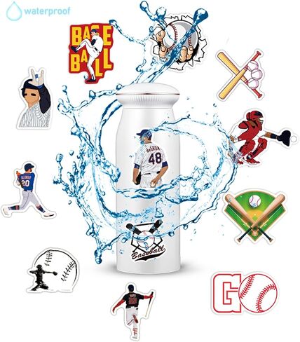 100 Pcs American Football Stickers Sports Stickers Water Bottle Computer Laptop Vinyl Stickers for Boys Teens Adults Kids Girls Football Fans in Saudi Arabia