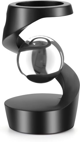 Kinetic Desk Toys, Kinetic Spinning Desk Toy, Desk Fidgets for Office for Adults, Metal Fidget Toys for Kids Teens (Grey Rose Gold) in Saudi Arabia