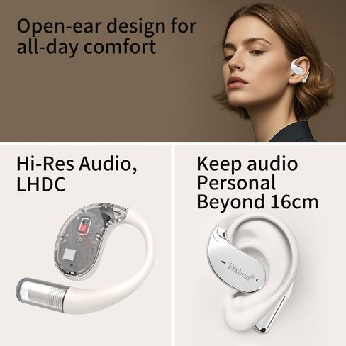 2025 3-in-1 Bluetooth Translator Headset / No activation code required, has been built-in processing.support video call real-time translation.high fidelity audio / 115 world mainstream languages. in Saudi Arabia