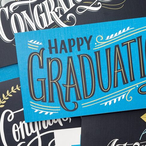 Hallmark Graduation Money Holders or Gift Card Holders Assortment with Envelopes, Hats Off (36 Cards and Envelopes) in Kuwait