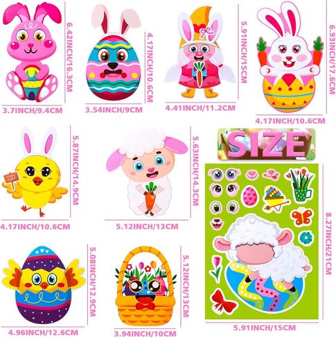 32 Sheets Thanksgiving Turkey Stickers for Kids Make a Turkey Face Stickers Pumpkin Fall Thanksgiving Party Games Favors for Kids (Thanksgiving) in Saudi Arabia