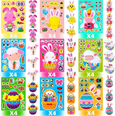 32 Sheets Thanksgiving Turkey Stickers for Kids Make a Turkey Face Stickers Pumpkin Fall Thanksgiving Party Games Favors for Kids (Thanksgiving) in Saudi Arabia