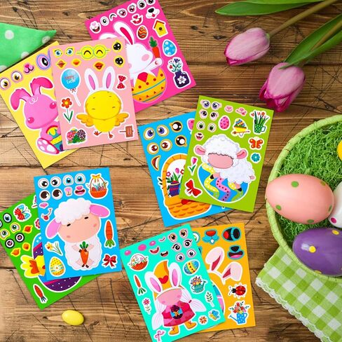 32 Sheets Thanksgiving Turkey Stickers for Kids Make a Turkey Face Stickers Pumpkin Fall Thanksgiving Party Games Favors for Kids (Thanksgiving) in Saudi Arabia