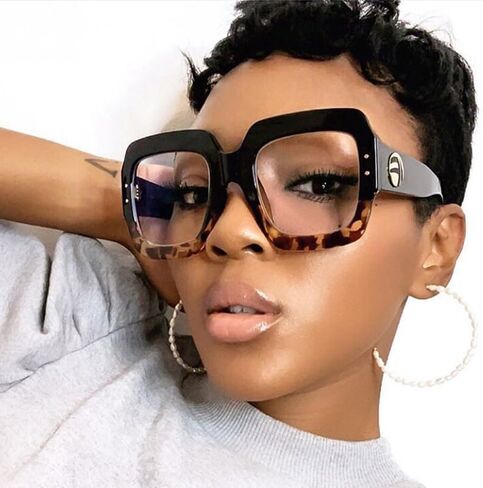 bullabulling Rhinestone Ladies Reading Glasses Stylish Frame - Oversized Square Bling Design Reader Eyeglasses for Women L05 in Saudi Arabia