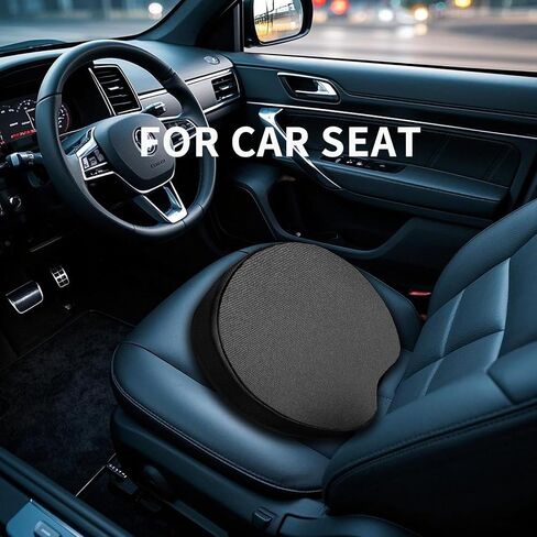 Ergonomic Chair Back Support,Lumbar Support for Improves Posture and Relieves Back Pain,Perfect for Office Chair,Gaming,Home-Work,Foldable and Adjustable,Washable Seat Cushion Cover.(Black) in Saudi Arabia