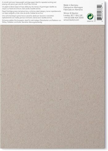 ورق الرسم في Winsor & Newton ، A5 ، أبيض طبيعي in Kuwait