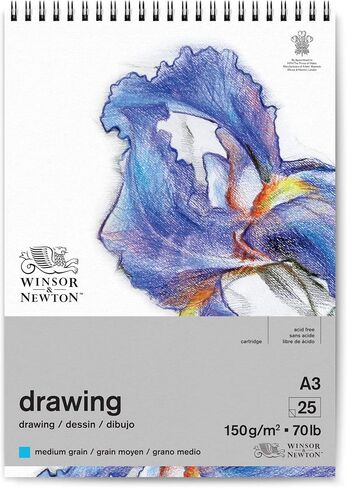 ورق الرسم في Winsor & Newton ، A5 ، أبيض طبيعي in Kuwait