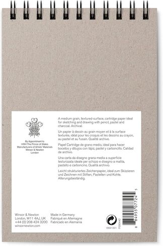 ورق الرسم في Winsor & Newton ، A5 ، أبيض طبيعي in Kuwait