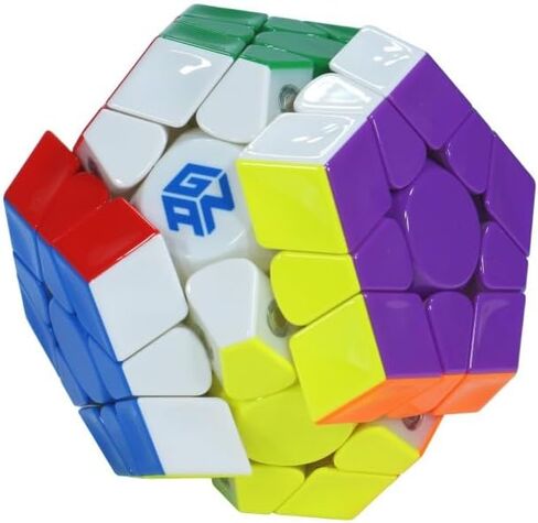 CORTPEED GAN MEGAMINX V2 SNACHERLING BLACK MAGLEV UV Speed ​​Cube GAN MEGAMINX V2 MAGLEV UV لغز ملتصق in Kuwait