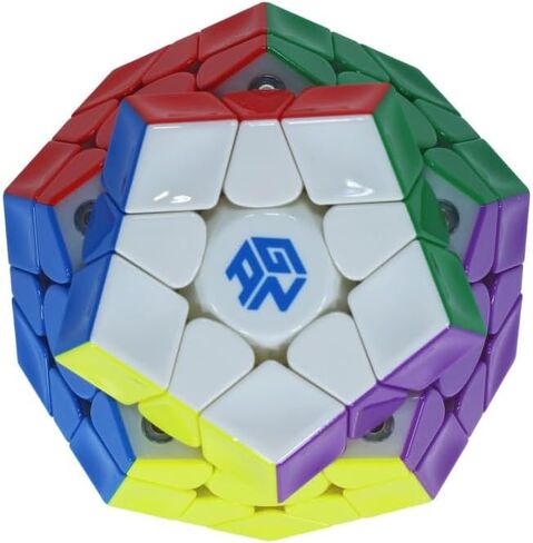 CORTPEED GAN MEGAMINX V2 SNACHERLING BLACK MAGLEV UV Speed ​​Cube GAN MEGAMINX V2 MAGLEV UV لغز ملتصق in Kuwait