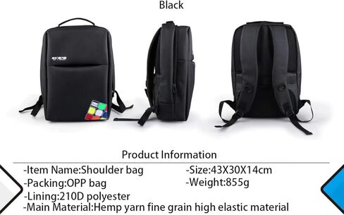 speed cube bag,puzzle 2x2 to 9x9 storage bag,portable handbag, convenient to carry speed cube for competition and learning. in Kuwait