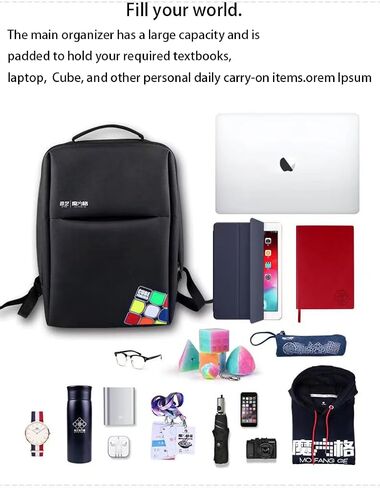 speed cube bag,puzzle 2x2 to 9x9 storage bag,portable handbag, convenient to carry speed cube for competition and learning. in Kuwait