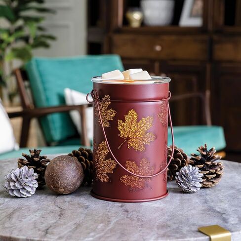 Candle Warmers ETC. Vintage Bulb Illumination Fragrance Warmer- Light-Up Warmer for Warming Scented Candle Wax Melts and Tarts to Freshen Room, Wood and Cane in Kuwait