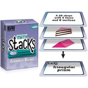EAI Education Math Math Stacks Game Myometric Shapes: الصفوف 3-5