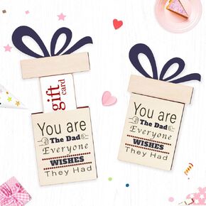 Gift Card Holder, Wooden Gift Card Holder Pull Out, Cute Personalized Surprise Card Holder To Decorate Gifts For Wedding Birthday Note Cards Business Card (Nurses Day)