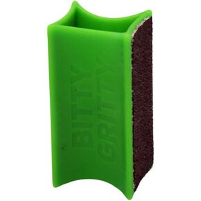 Bitty Gritty - 2 Pack Green Dog Nail Files ، Grooming Pet ، على الوجهين ، 80 و 120 حصى ، قبضة سهلة ، محمولة ومريحة