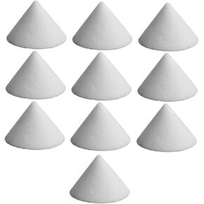 10 PCS Ceramic Enercartory Nails لأفران الفخار ، أدوات فن الطين DIY ، مثالية لإطلاق الفخار ، هيكل الفرن ، عزل الموقد ، التصنيع الزجاجي