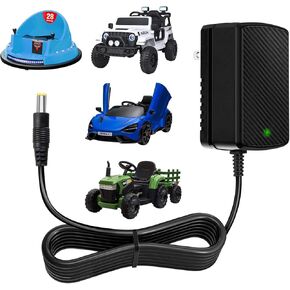 12 فولت شاحن للأطفال ركوب على ألعاب السيارات 12 فولت شاحن البطارية أفضل منتجات خيار ل Rangler SUV Kid Trax Dynacraft Toy Car Motorcycle Carzone Pumper Ride Kids Kids on Car Power Adapter