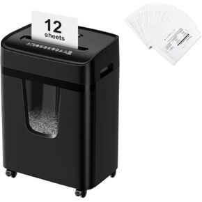 Bonsaii C282-A Shredder and 24-Pack Lubricant Sheets