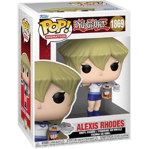 الرسوم المتحركة Funko Pop: Yu -Gi -Oh- Alexis Rhodes - شخصية فينيل قابلة للتحصيل - فكرة الهدايا - البضائع الرسمية - ألعاب للأطفال والكبار - عشاق الأنيمي - نموذج نموذج لهواة الجمع والعرض