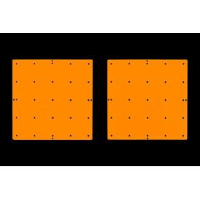 ألواح أكريليك صفراء Guinealoft ™ T8 (2 عبوة)-12 × 12 بوصة (30 × 30 سم) ، 1/6 بوصة (4 ملم) ، فتحات متينة وغير متينة ، والليزر والزوايا المستديرة-غينيا لوفت الحصرية