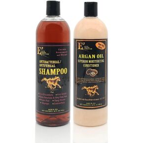 شامبو مضاد للفطريات E3 ومكيف زيت Argan E3 حزمة 32 أوقية (32 أوقية × 2)