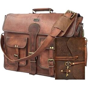 18 inch laptop messenger with journal and lovely key journal combo crossbody laptop messenger bag
