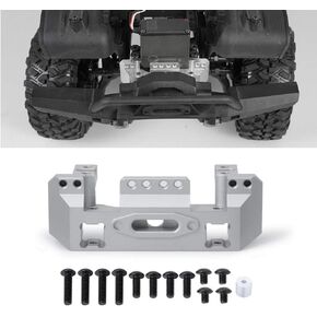 CNC الألومنيوم الأمامي الوفير جبل سيرفو وينش جبل حامل متوافق مع TRAXXAS TRX4 TRX-4 1/10 RC CRAWLER UPGRADE