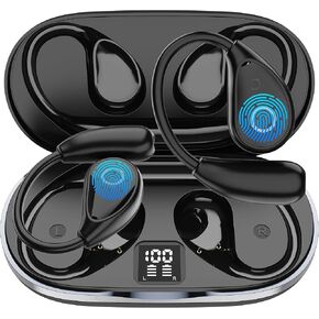 سماعات الأذن المترجمة اللغوية AI ، تترجمة في الوقت الفعلي 3-في 1 تترجمة earbuds 144 لغة ولهجات ، صوت عالي الدقة ، iOS و Android ، مثالية للسفر والأعمال ، الأسود