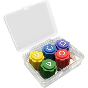 Gonggi Game Set – 5-Piece Silicone Stones with Storage Container – Traditional Korean Jacks Game