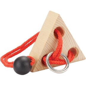 لعبة ألغاز Wood Triangle ، الخشب والمعادن ، المرح والألعاب ، 63491PL