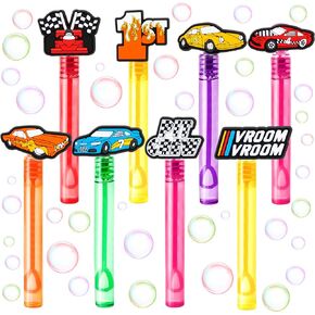 24pcs سباق الفقاعة الفقاعة الفقاعة الحفلات الحفلات Goodie Bag Fillers Pinata Pinata Bubble Bubble Vroom Pit Pit Birth
