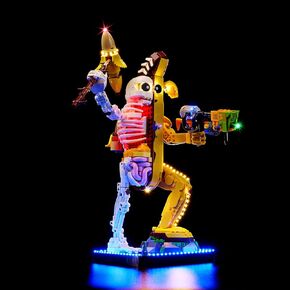 مجموعة إضاءة LED Kyglaring لـ Fortnite Perly Bone Model ، متوافقة مع مجموعات LEGO
