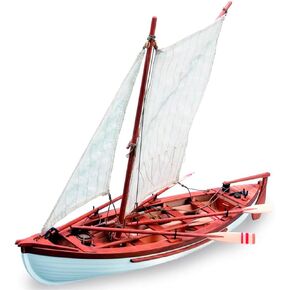 – Wooden Ship Model Kit – New England Whaling Ship, Providence – Model 19018, 1:25 Scale – Models to Assemble – Initiation Level