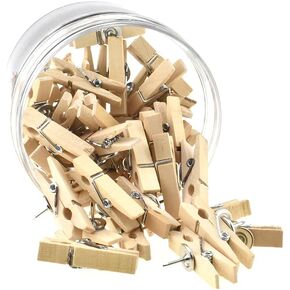 دبوس دفع متعدد الألوان hahiyo مع مقاطع خشبية thumbtacks toots سهلة الإضافة وإزالة الحادة طويلة بما فيه الكفاية الضغط على لوحات cork لا تضر الصور