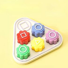 CARAVELOVE Gonggi Korean Traditional Game - Fun & Educational Korean Jacks Set for Adults - Includes 5 Colorful Stones & Instructions - Perfect for Family Game Night, Travel, and Cultural Learning