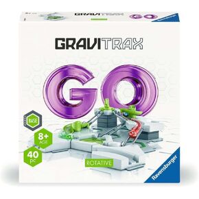 Ravensburger Gravitrax Go - مجموعة بداية ميني دوارة | سهولة الإعداد | اللعب الجذعية الإبداعية | هدية مثالية للأطفال 8+