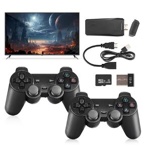 Retro Gaming Console, Plug and Play Video Game, Nostalgia StickGame, Wireless Retro Play Game Console Built in 20000+ Games, 4K HDMI Output, 23 Classic Emulators, with Dual 2.4G Wireless Controlle