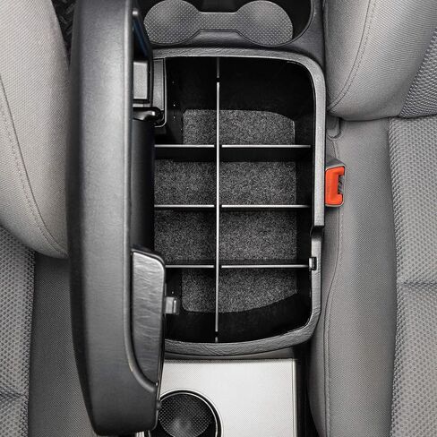 Vehicle OCD - Center Console Organizer Tray for Toyota Tacoma (2005-2015) and (2016-2023) - Made in USA in Saudi Arabia