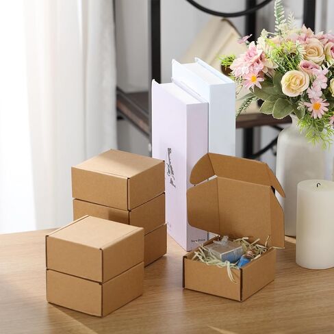 Qilery 200 Pcs Shipping Boxes Corrugated Cardboard Mailer Boxes Packaging Present Gift for Shipping Mailing Small Business(7 x 5 x 2 Inch,White) in Saudi Arabia