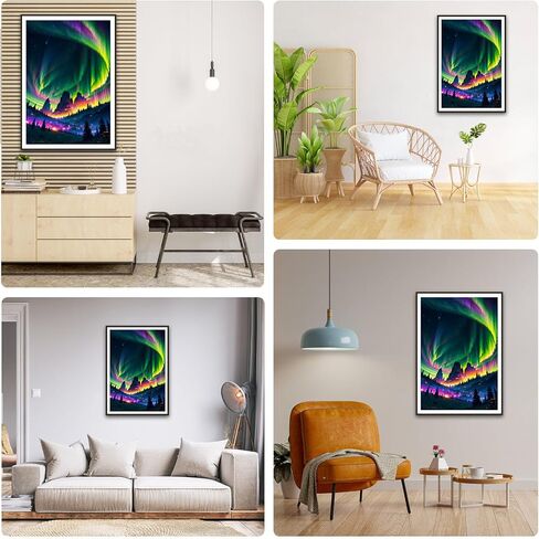 Lxmsja Golden Flora Butterfly Diamond Art Painting Kits for Adults, DIY 5D Round Full Drill Art, Gem Art Painting with Diamond Relaxation Home Wall Decor 12x16inch in Saudi Arabia
